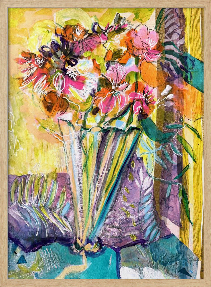 Vibrant Bloom Dance | Poster