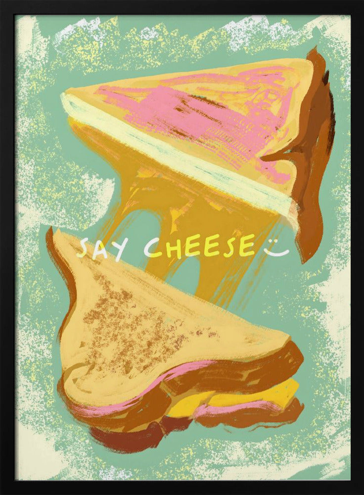 Gesmolten kaassandwiches | Poster