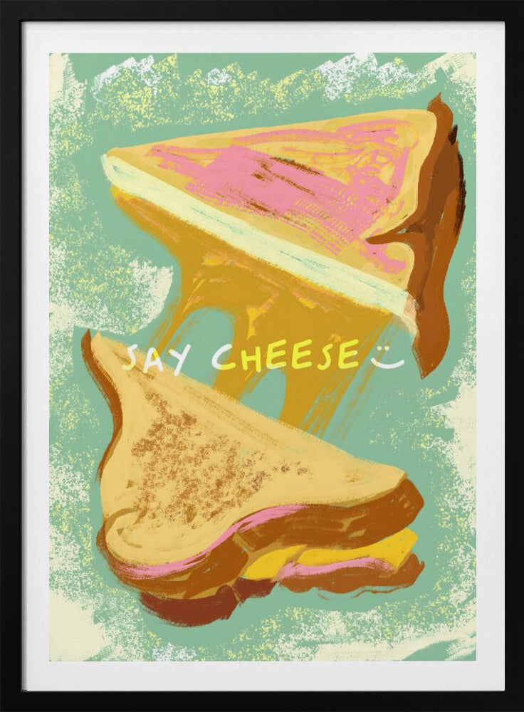 Gesmolten kaassandwiches | Poster