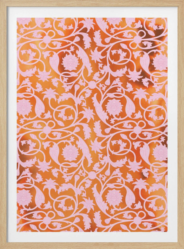 Sierlijke bloemendans | Poster
