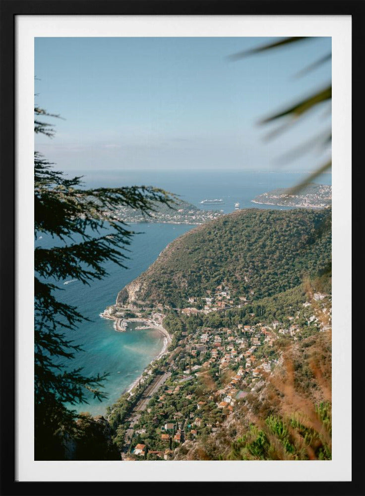 Groene heuvels en turquoise wateren | Poster