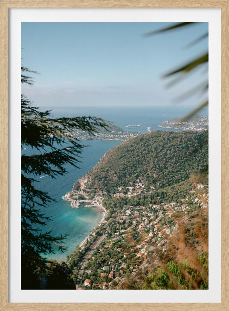 Groene heuvels en turquoise wateren | Poster