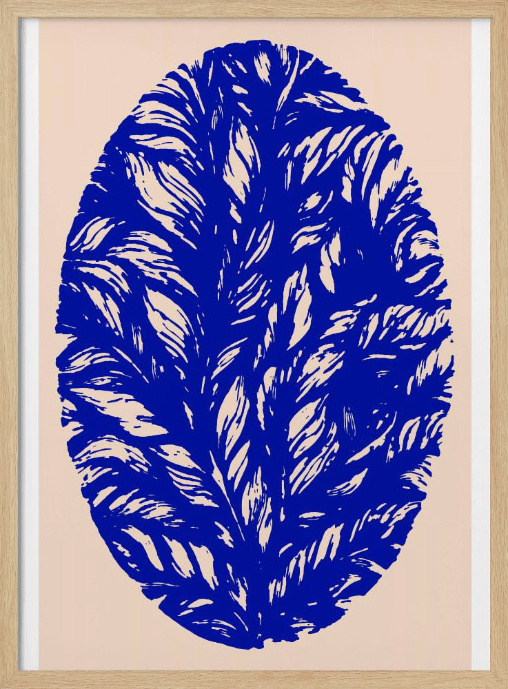 Indigo Bloom Bol | Poster