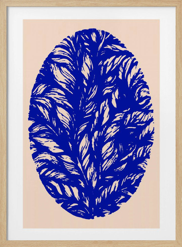 Indigo Bloom Bol | Poster