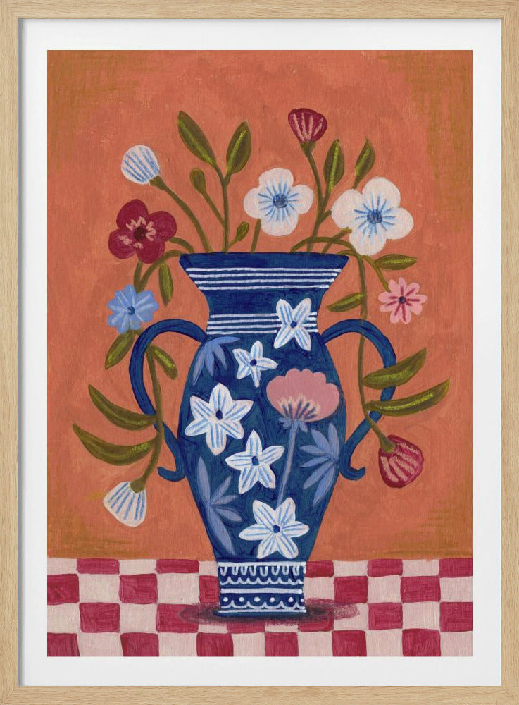 Vaas met wilde bloemen | Poster