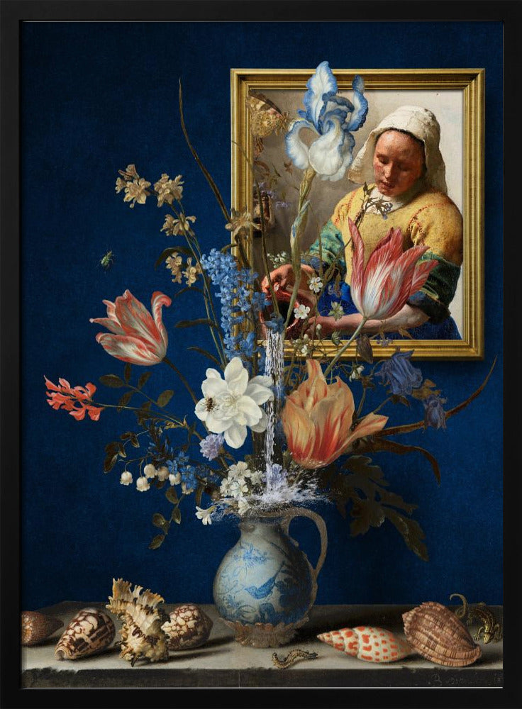 Balthasar & Vermeer - Kunst gecombineerd | Poster