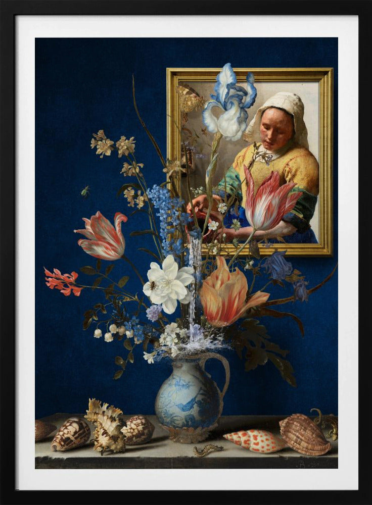Balthasar & Vermeer - Kunst gecombineerd | Poster
