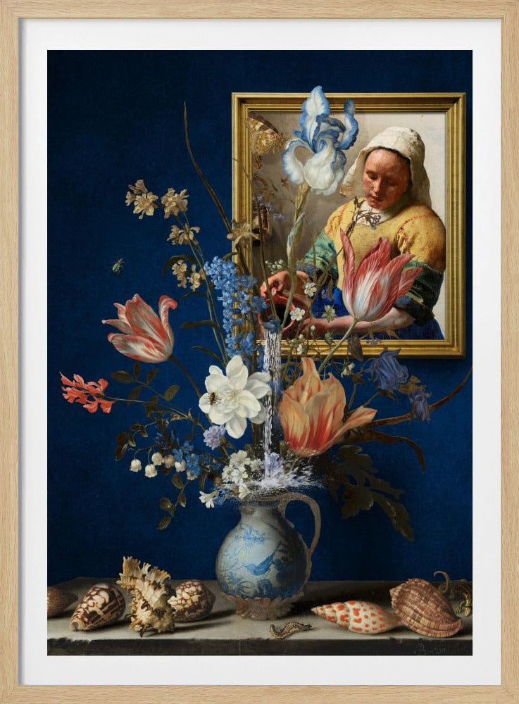 Balthasar & Vermeer - Kunst gecombineerd | Poster