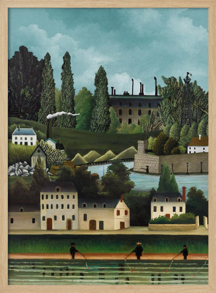 Henri Rousseau Kunst Gecombineerd | Poster