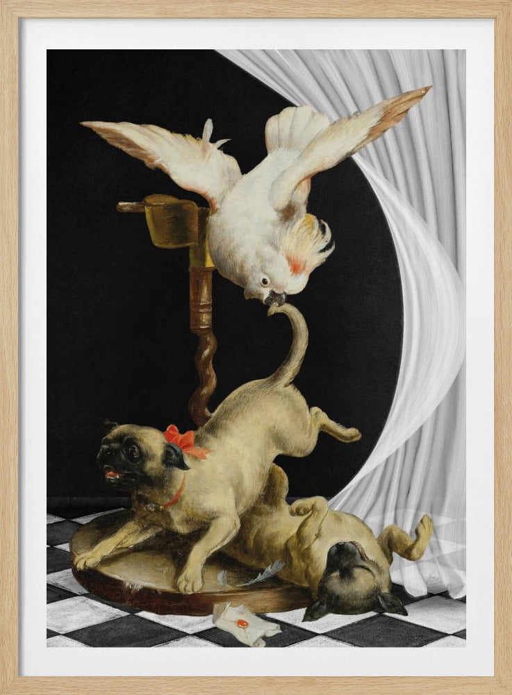 Levendige scène van een vogel | Poster