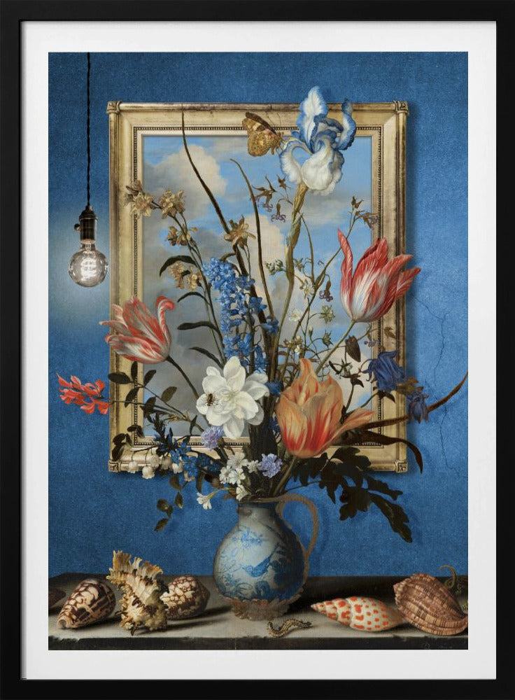 Een stilleven in Delft | Poster