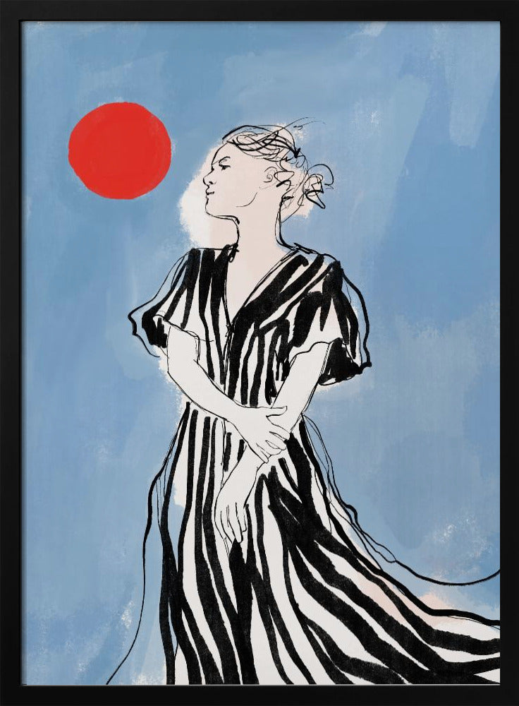 Serene Stripes | Poster