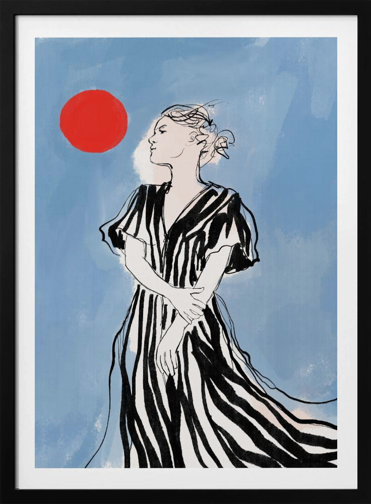 Serene Stripes | Poster