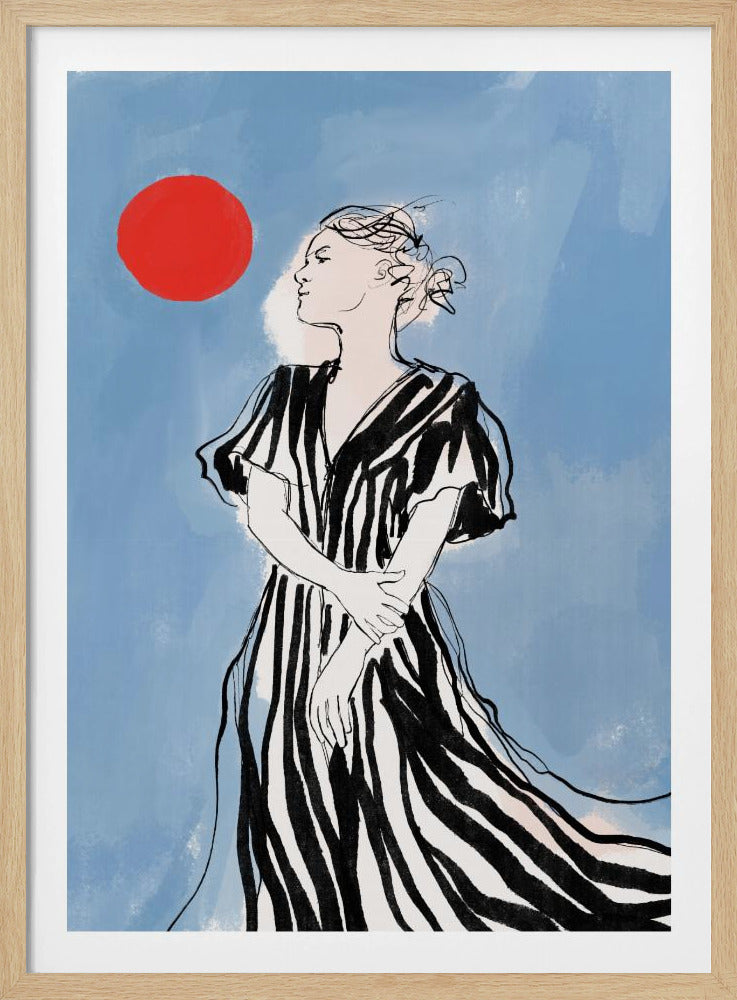 Serene Stripes | Poster