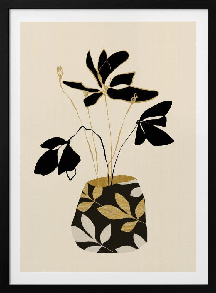 Abstracte bloemen | Poster