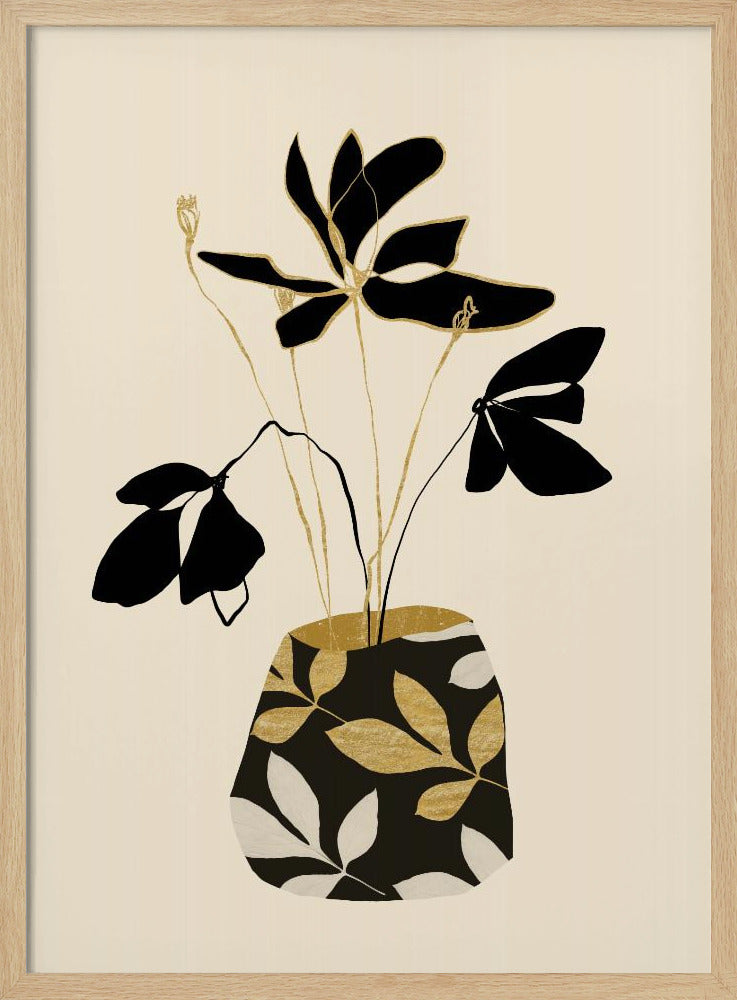 Abstracte bloemen | Poster