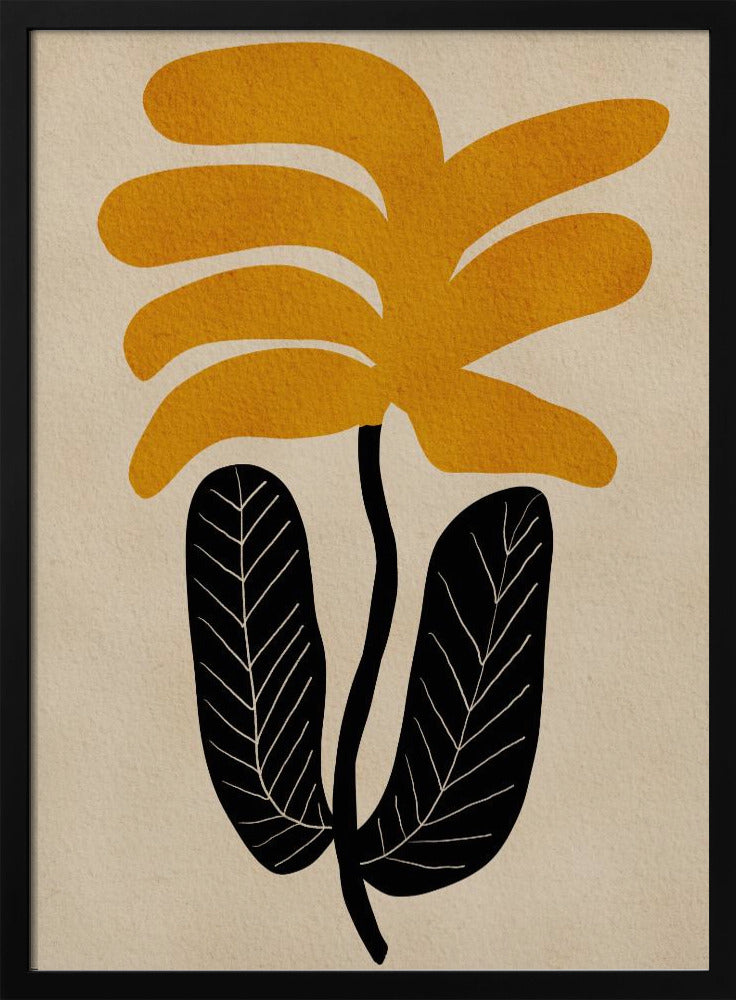 GELE bloem | Poster