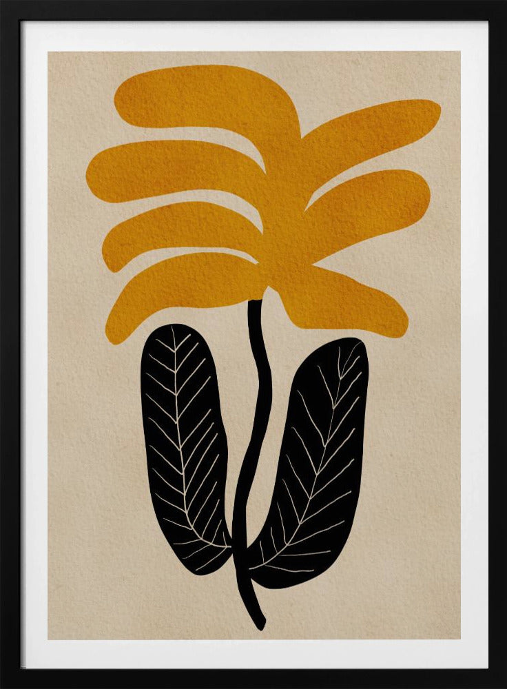 GELE bloem | Poster