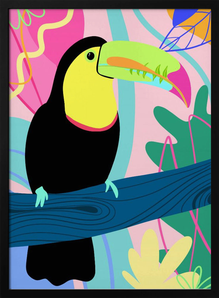 Kleurrijke Toekan | Poster