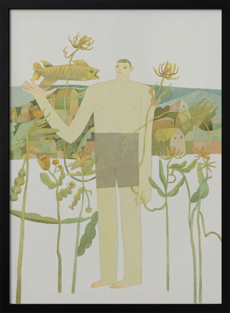In mijn tuin | Poster