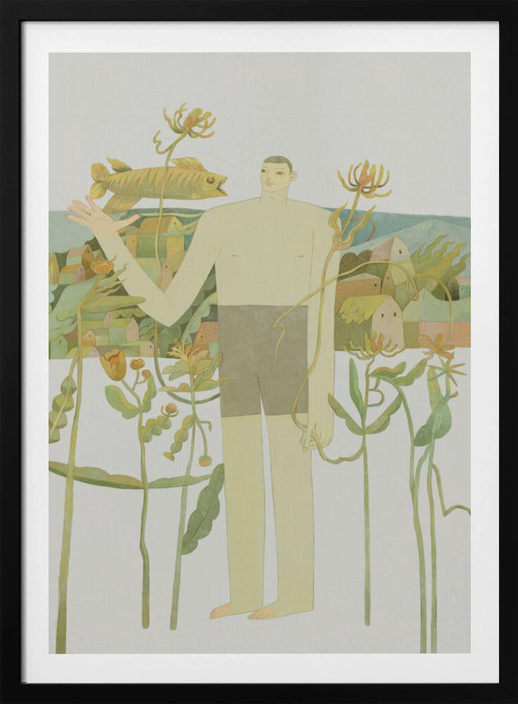 In mijn tuin | Poster