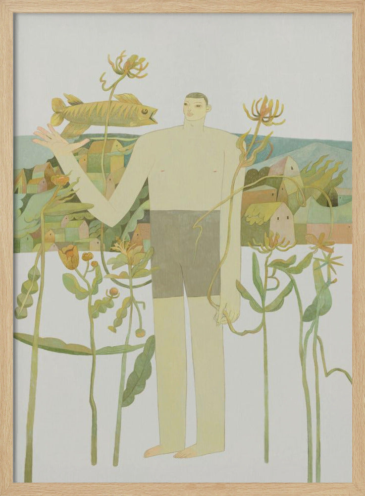 In mijn tuin | Poster