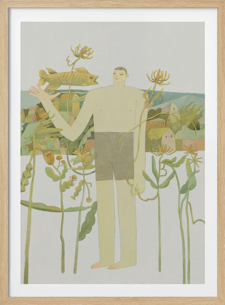 In mijn tuin | Poster