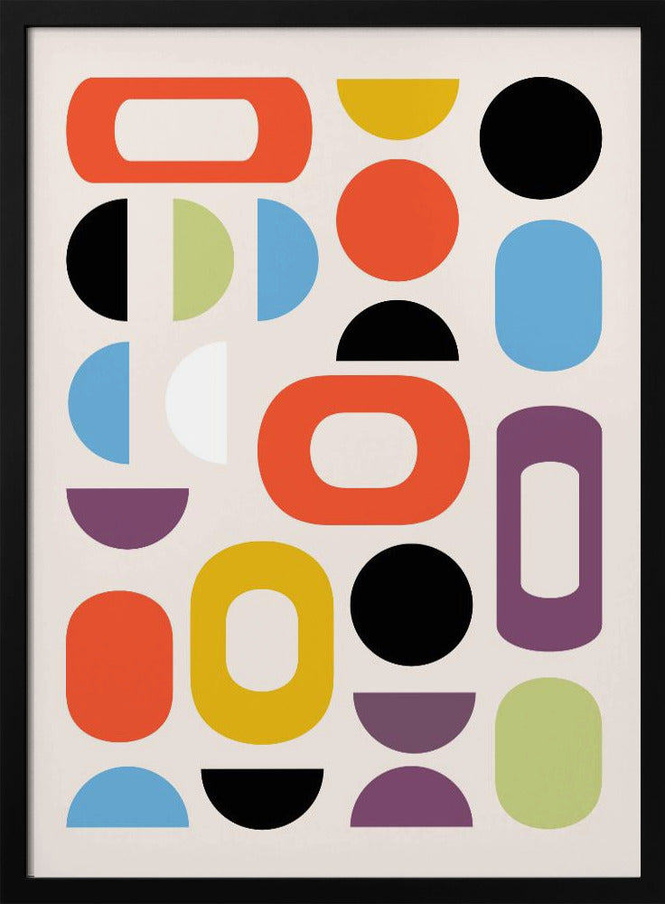 Midden van de eeuw | Poster