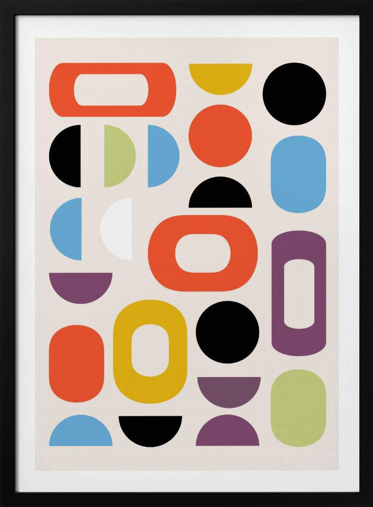 Midden van de eeuw | Poster