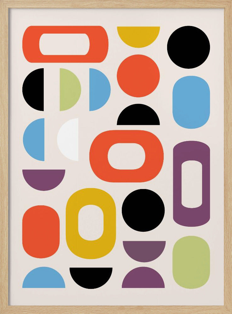 Midden van de eeuw | Poster