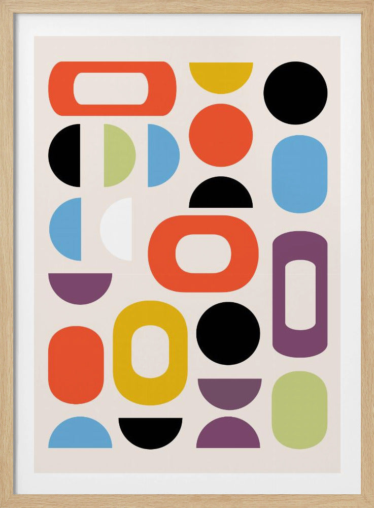 Midden van de eeuw | Poster
