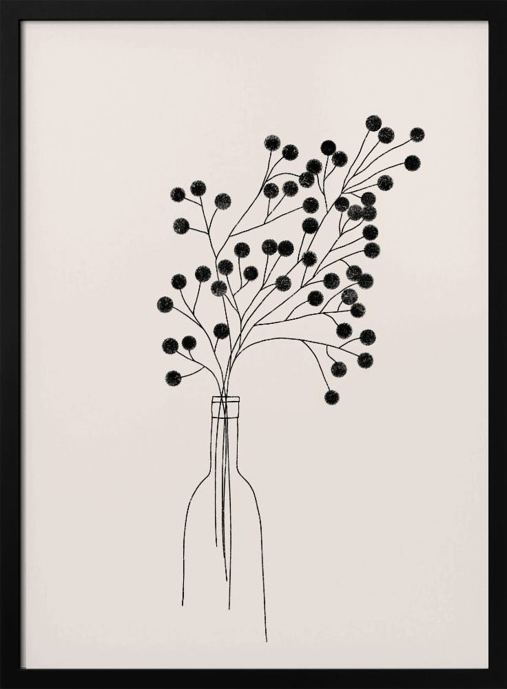 Plant in een fles | Poster