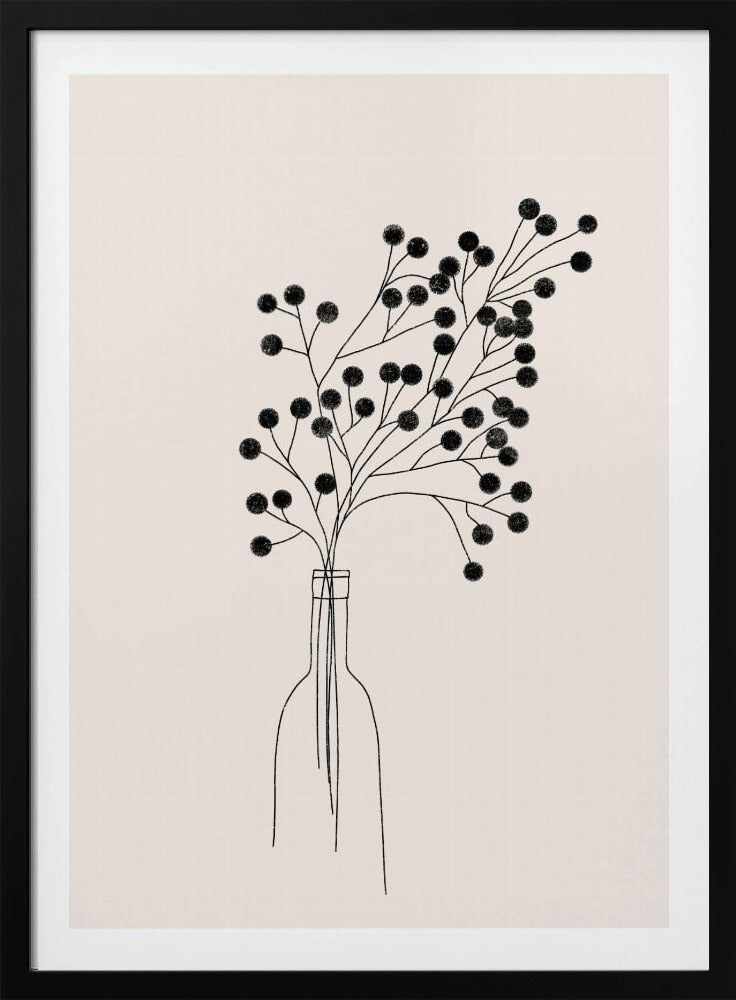 Plant in een fles | Poster