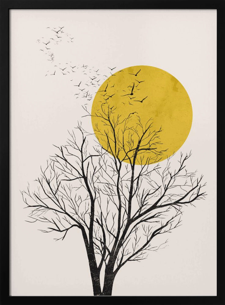 Boven de bomen | Poster