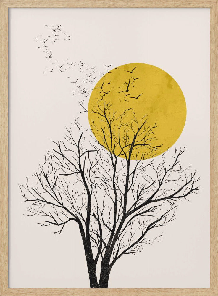 Boven de bomen | Poster