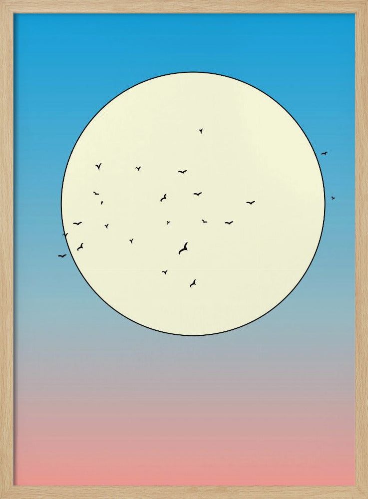 Vogels in de lucht | Poster