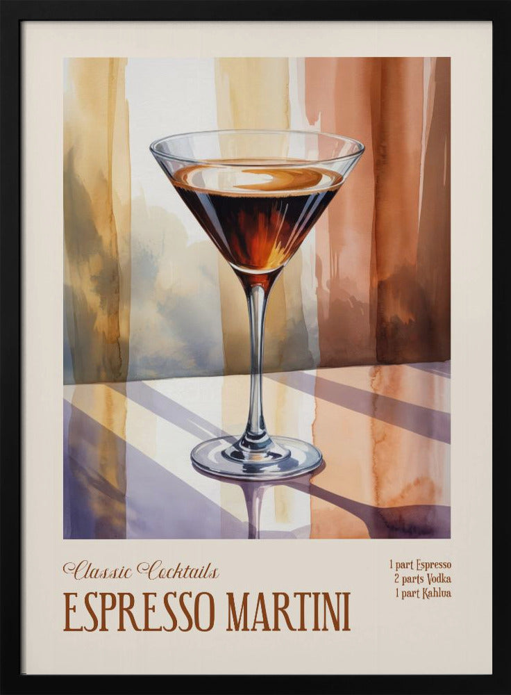 Klassieke cocktails - Espresso Martini | Poster