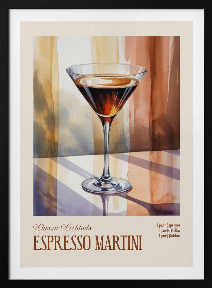 Klassieke cocktails - Espresso Martini | Poster