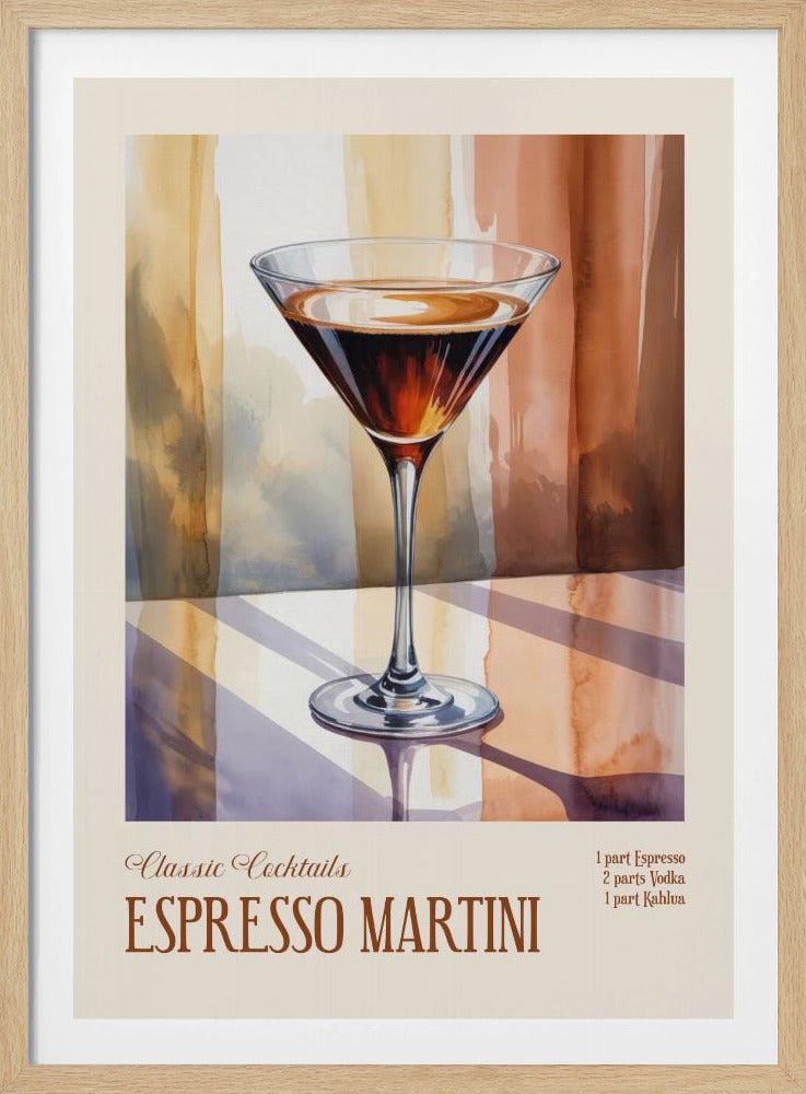 Klassieke cocktails - Espresso Martini | Poster