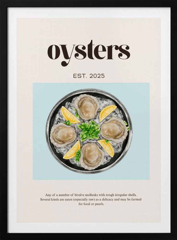 Oesters | Poster