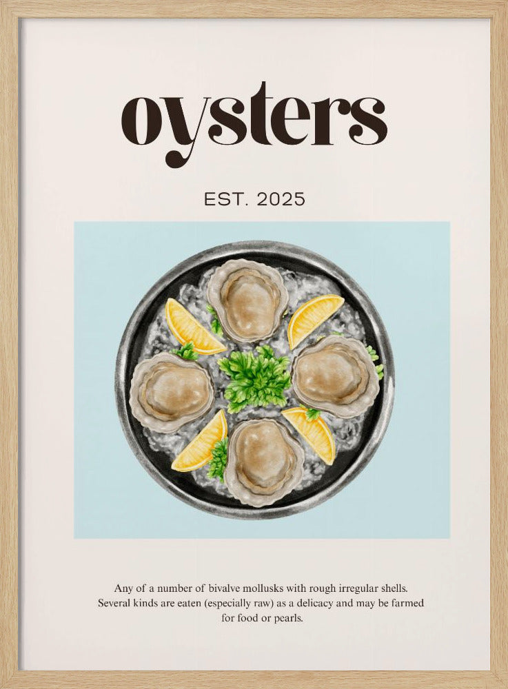 Oesters | Poster