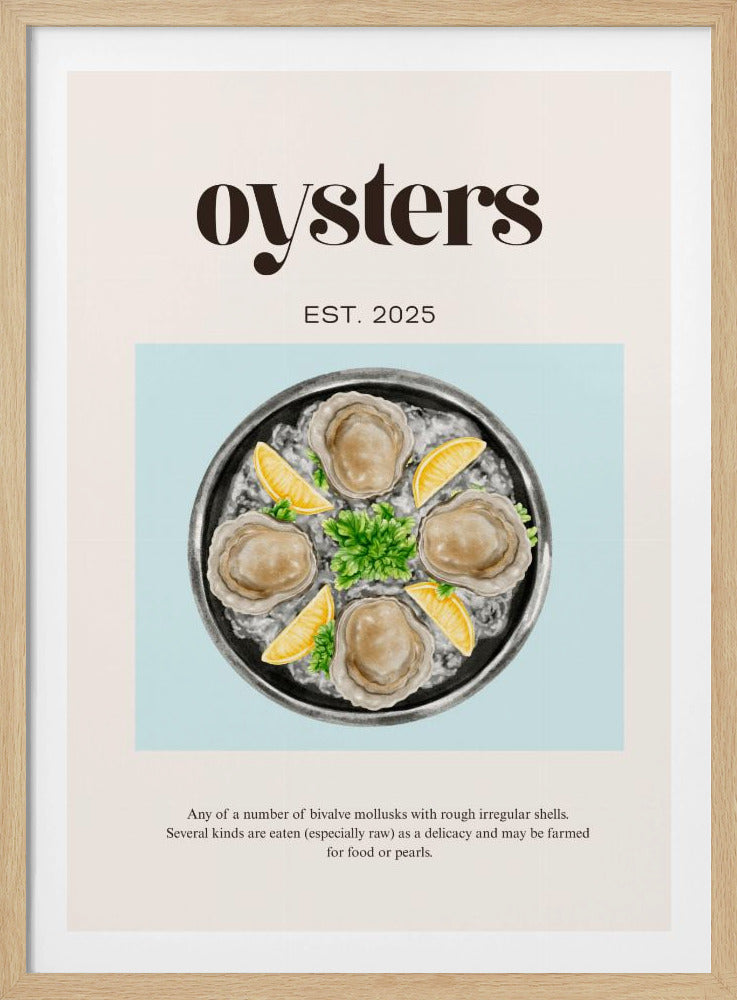 Oesters | Poster