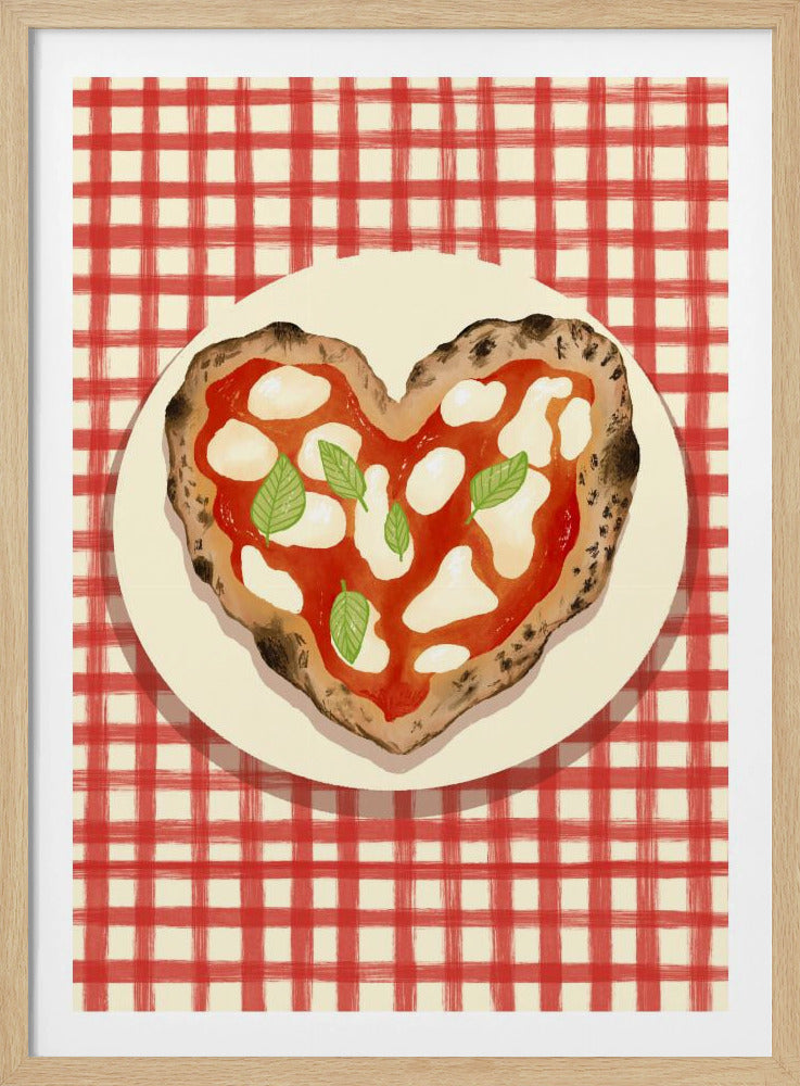 Pizza Hart gecontroleerd | Poster