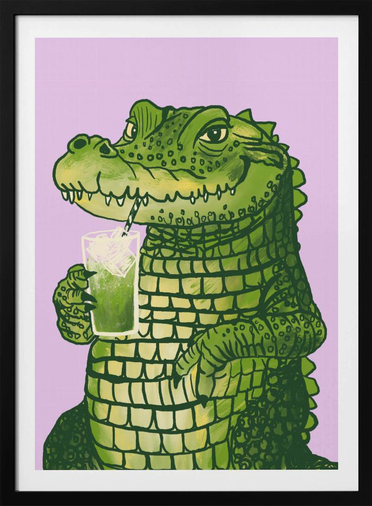 Matcha krokodil | Poster