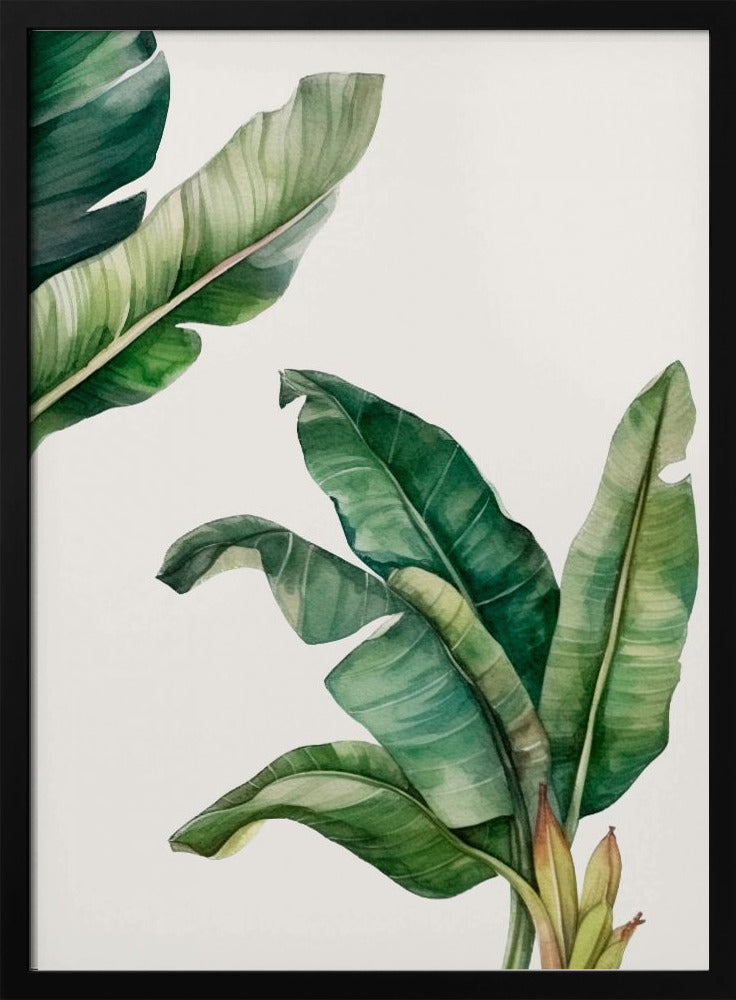 Groene bladeren | Poster