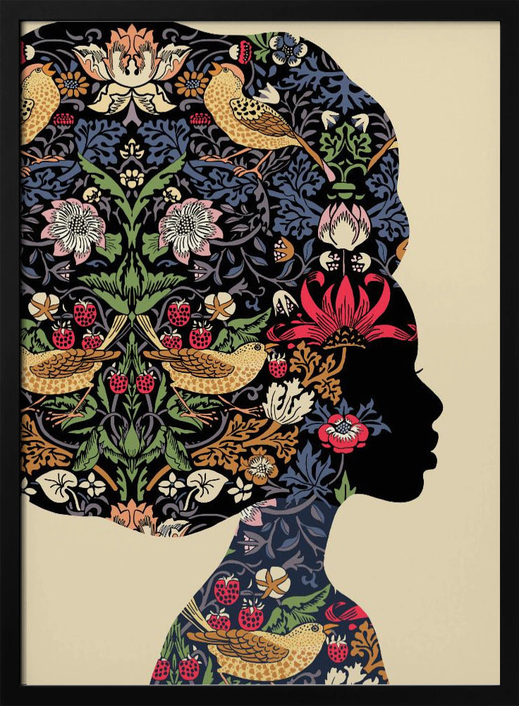 Afro-vrouw | Poster