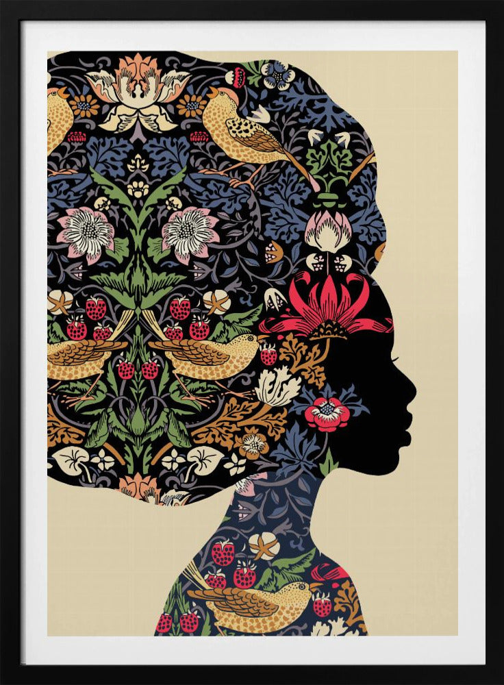 Afro-vrouw | Poster