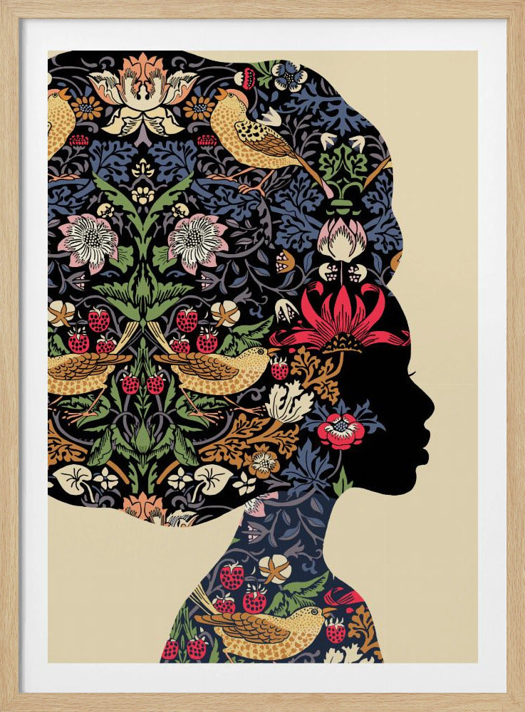 Afro-vrouw | Poster