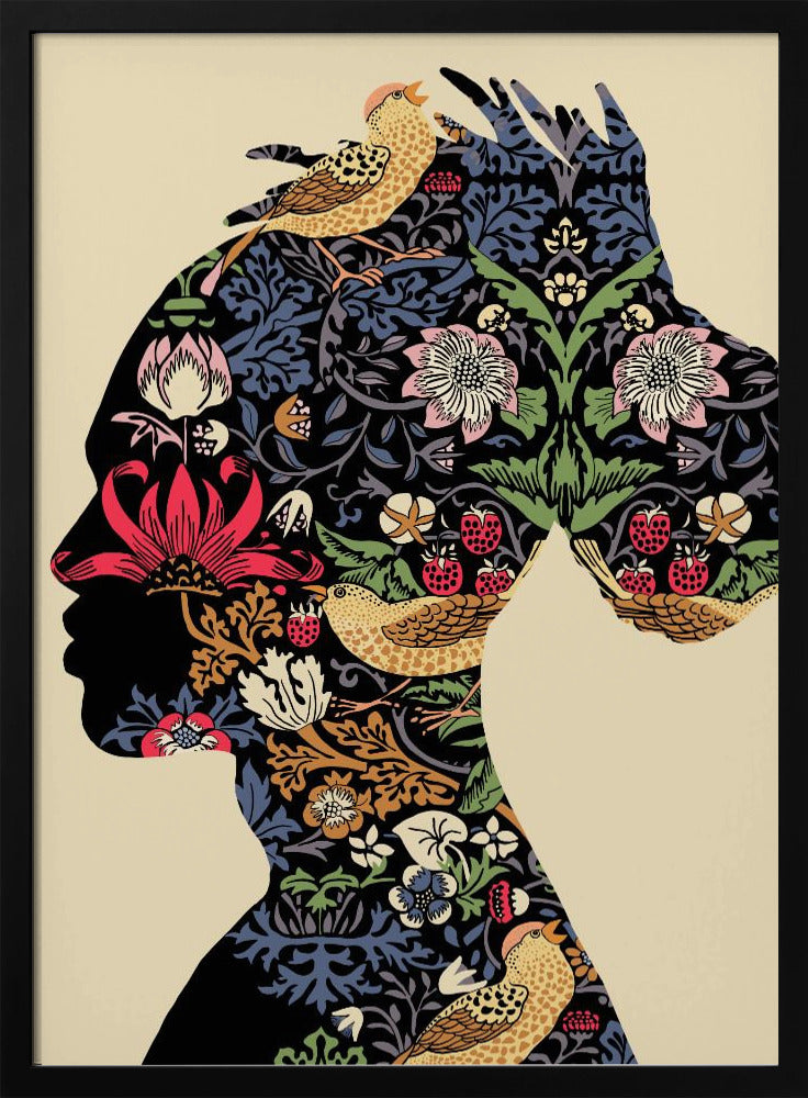 Afro-vrouw | Poster