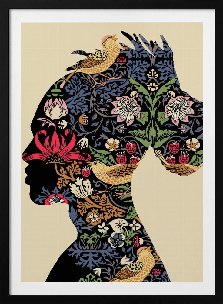 Afro-vrouw | Poster